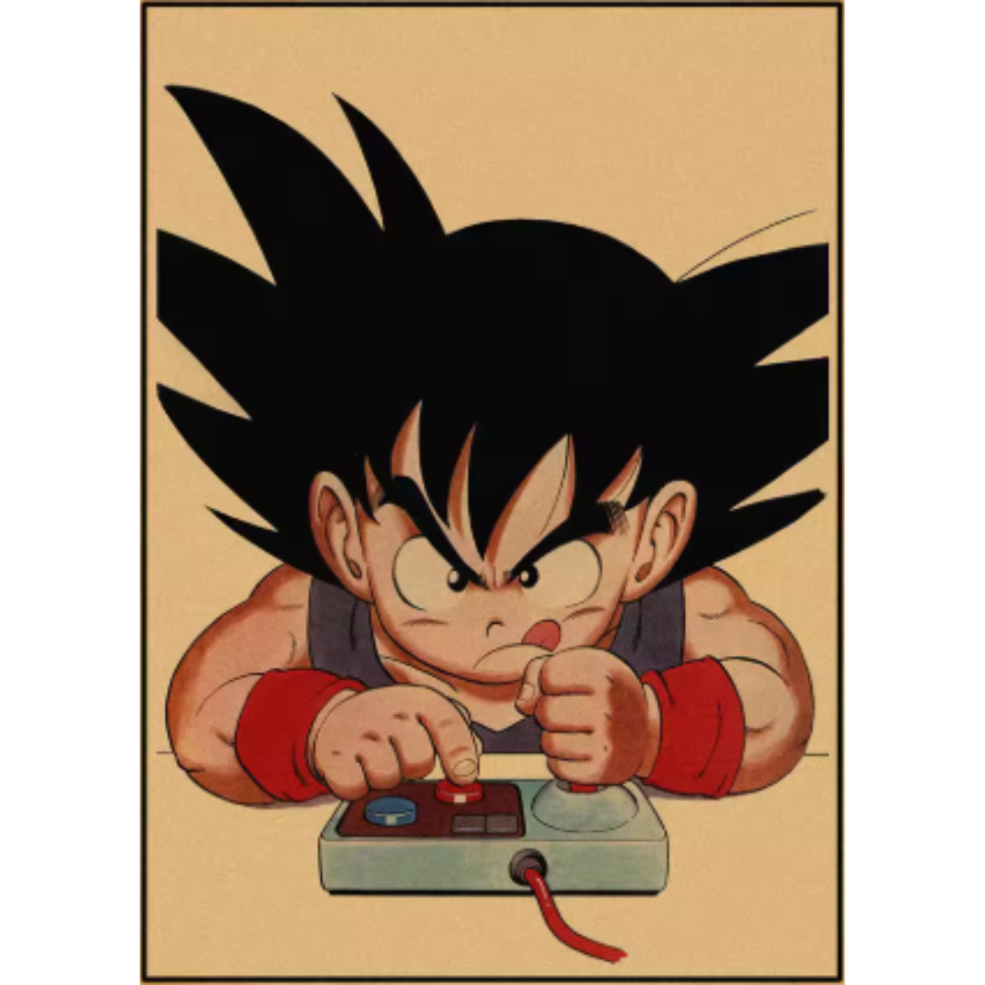 Retro Kame Poster Retro Dragon Ball 21X30CM